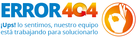 ERROR 404 - Página no encontrada